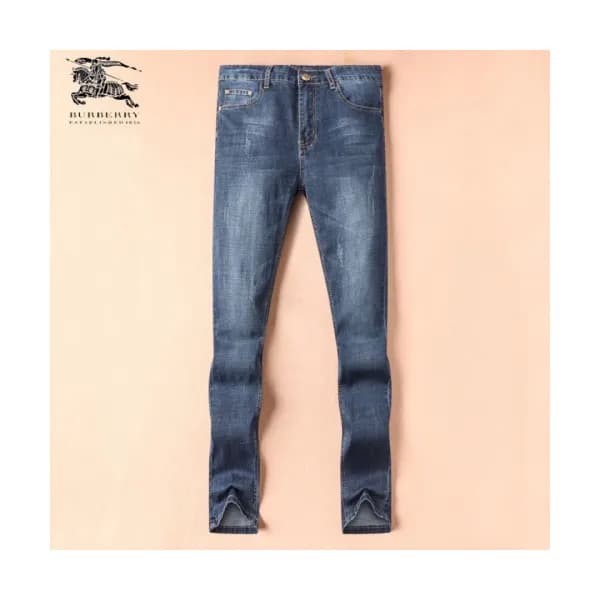 [클래식]Burberry 2019 Mens Logo Slim Fit Denim Pants … - 1