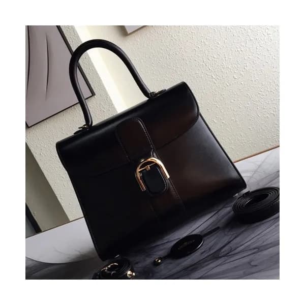 Delvaux 2019 Brillant Leather Tote Shoulder Bag,28… - 1