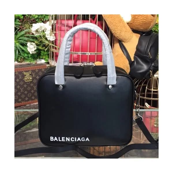 Balenciaga 2019 Leather Tote Shoulder Bag,22CM - 발… - 1