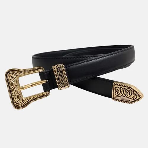 Saint Laurent 2019 Ladies Leather Belt - 입생로랑 2019… - 1