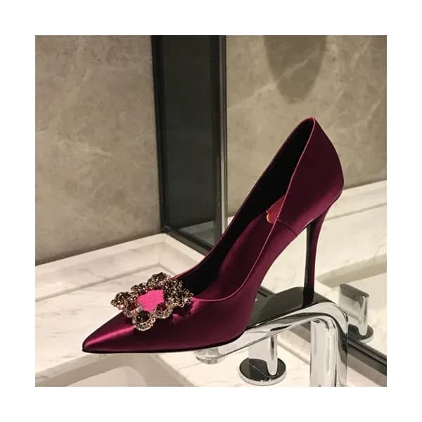Roger Vivier 2019 Ladies Silk Pumps Heel / Flat Sh… - 1