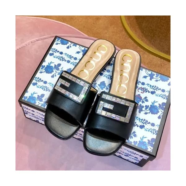 Gucci 2019 Ladies Leather Slipper - 구찌 2019 여성 레더 … - 1