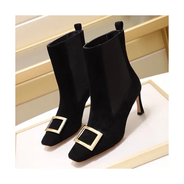 Roger Vivier 2019 Ladies Suede High Heel Boots - … - 1