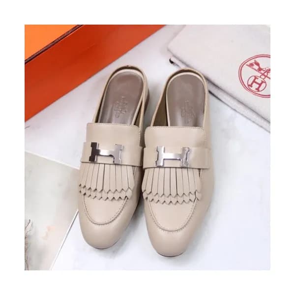 Hermes 2019 Ladies Leather Bloafer- 에르메스 2019 여성용 … - 1