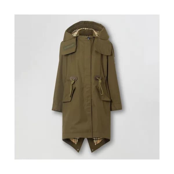 Burberry 2019 Womens Vintage Cotton Trench Coat - … - 1