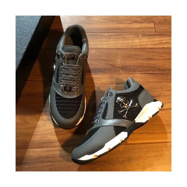 Philipp plein 2019 Mens Leather Sneakers - 필립플레인 … - 1