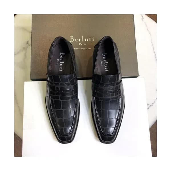 Berluti 2019 Mens Leather Oxford Shoes - 벨루티 2019… - 1
