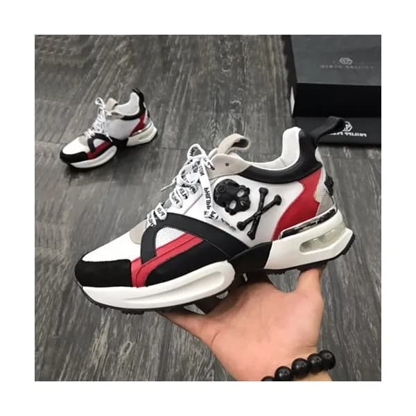 Philipp plein 2019 Mens Leather Sneakers - 필립플레인 … - 1