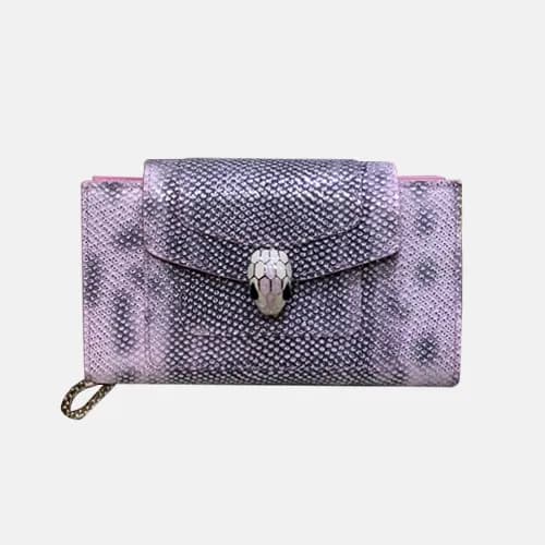 Bvlgari 2019 Leather Chain Wallet / Phone Bag - 불… - 1