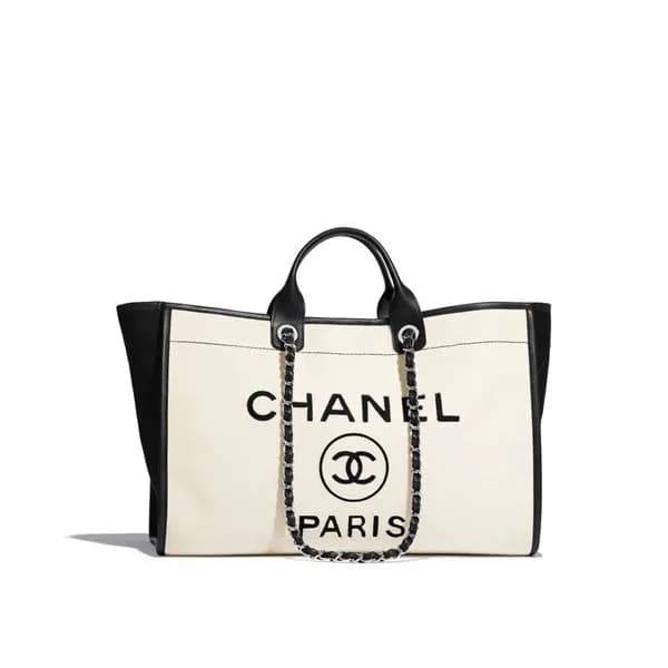 Chanel 2019 Women Felt Tote Shoulder Shopper Bag,4… - 1
