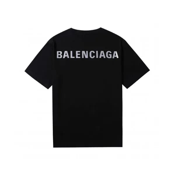 [발렌시아가]Balenciaga 2019 Mm/Wm Logo Cotton Short Sle… - 1