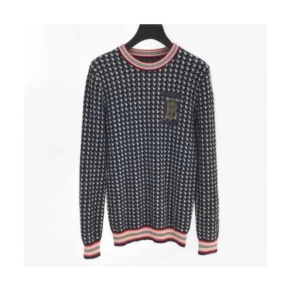 [버버리]Burberry 2020 Mm/Wm Retro Logo Crew-neck Wool… - 1