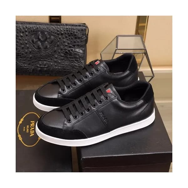 Prada 2020 Mens Leather Sneakers - 프라다 2020 남성용 레더… - 1