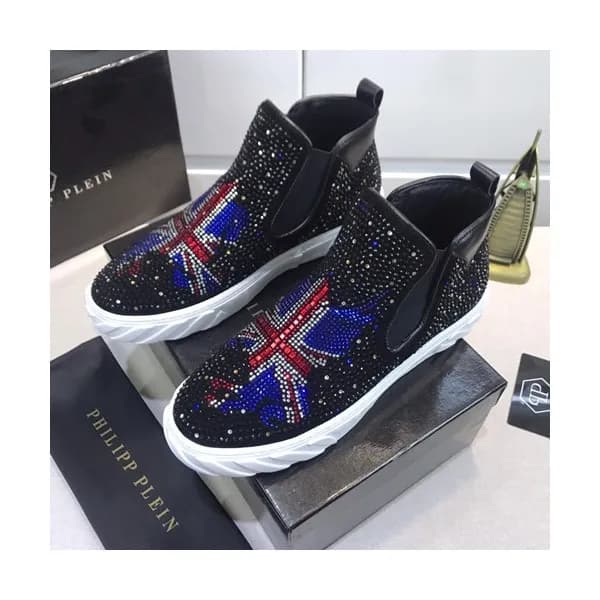Philipp plein 2020 Mens Leather Sneakers - 필립플레인 … - 1