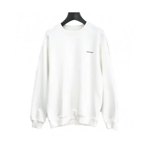[발렌시아가]Balenciaga 2020 Mens Logo Crew-neck Cotton … - 1