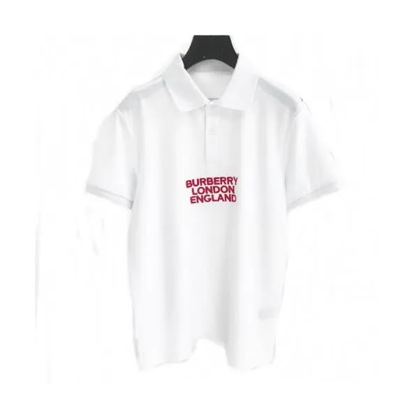 [버버리]Burberry 2020 Mens Logo Cotton Polo Short Sle… - 1