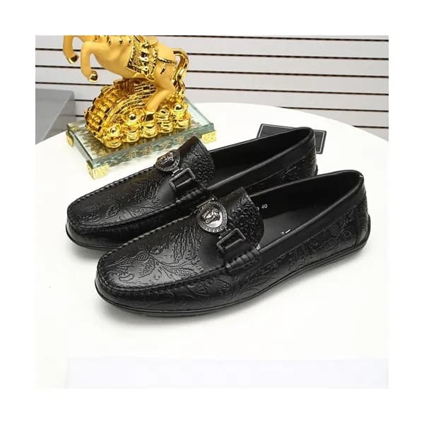 Versace 2020 Mens Leather Loafer - 베르사체 2020 남성용 … - 1