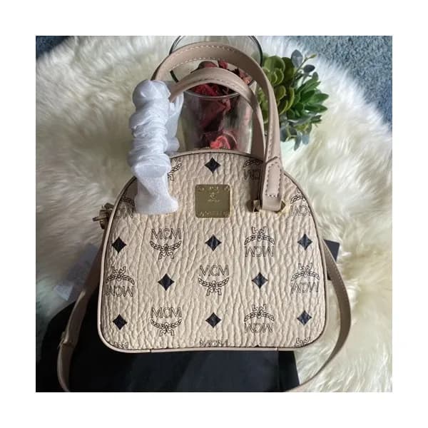 MCM 2020 Visetos Tote Shoulder Bag,18cm - 엠씨엠 2020… - 1