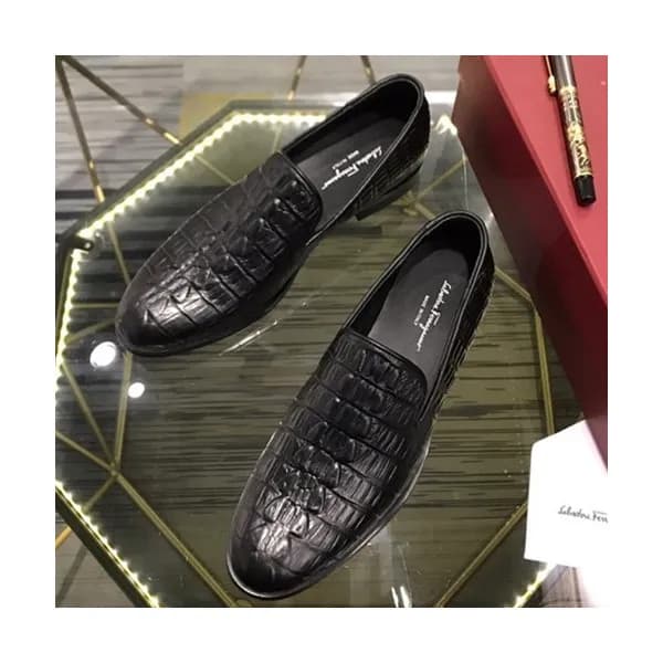 Ferragamo 2020 Mens Leather Shoes - 페라가모 2020 남성용 … - 1