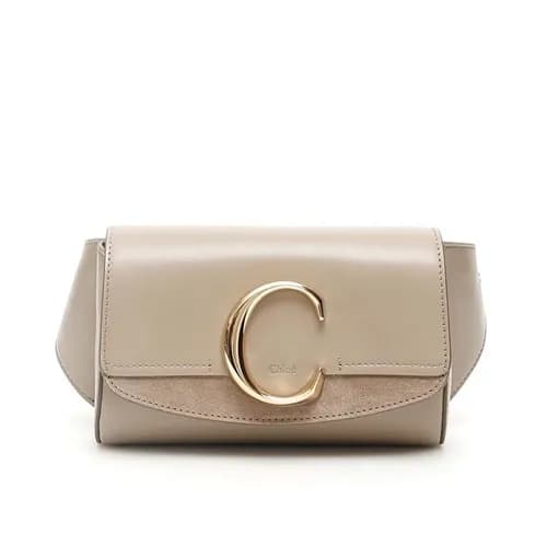 Chole 2020 C Leather Belt Bag Hip Sack, 17.5cm - … - 1