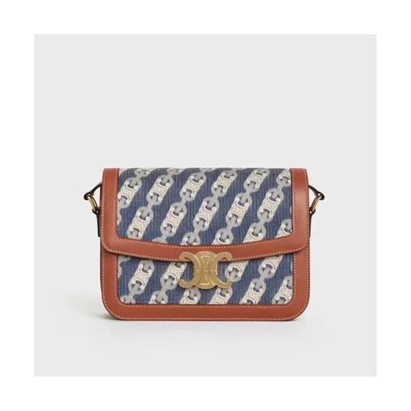 Celine 2020 Triomphe Canvas Women Shoulder Bag,22C… - 1