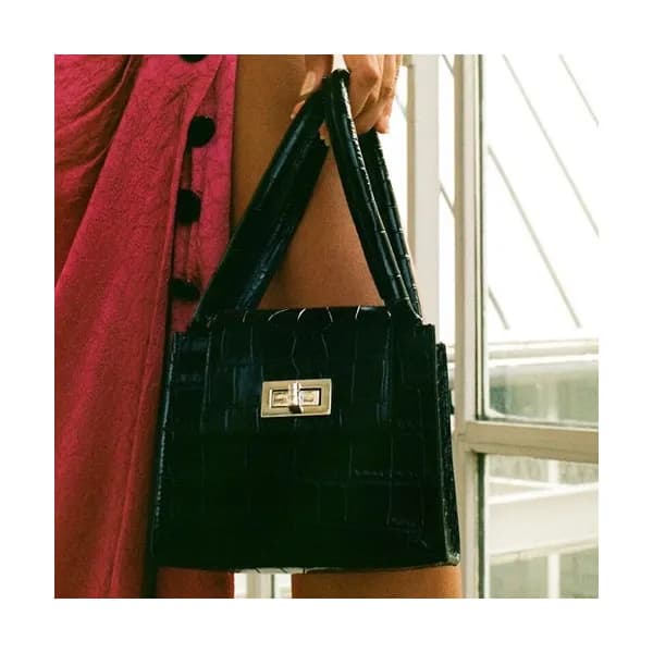By Far 2020 Leather Tote Bag,17cm - 바이 파 2020 레더 토… - 1