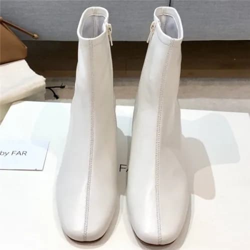 By Far 2020 Women's Leather Ankle Boots - 바이파 … - 1