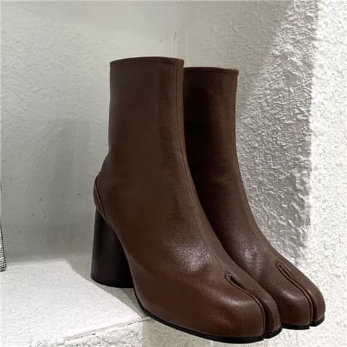 Maison Margiela 2021 Women's Leather Ankle Boo… - 1