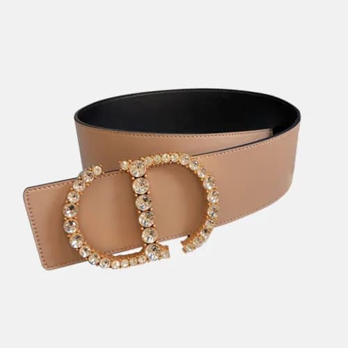 Dior 2021 Women's Leather Belt - 디올 2021 여성용 레… - 1