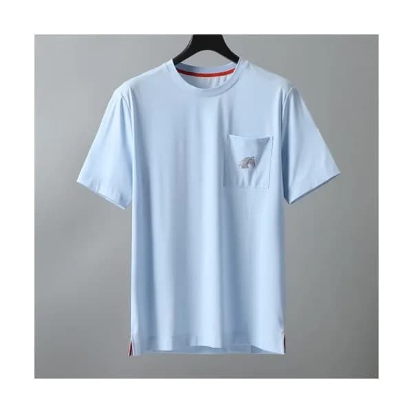 [에르메스]Hermes 2021 Mens Crew-neck Short Sleeved Tsh… - 1
