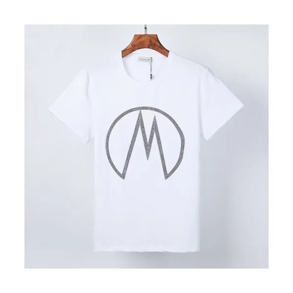[매장판]Moncler 2021 Mens Logo Crew-neck Short Sleeve… - 1