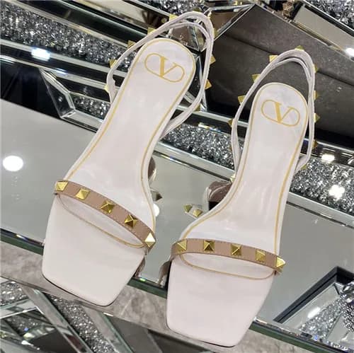 Valentino 2021 Women's Leather High Heel Sanda… - 1