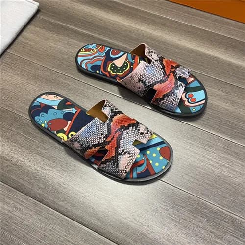 Hermes 2021 Men's Leather Mule,HERS0448 - 에르메스… - 1