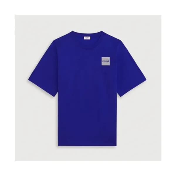 Celine Mm/Wm Hedi Slimane Logo Cotton Short Sleeve… - 1