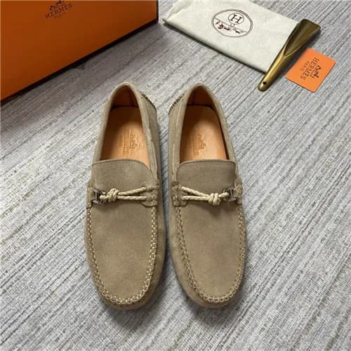 Hermes 2021 Men's Leather Loafer,HERS0473 - 에르… - 1