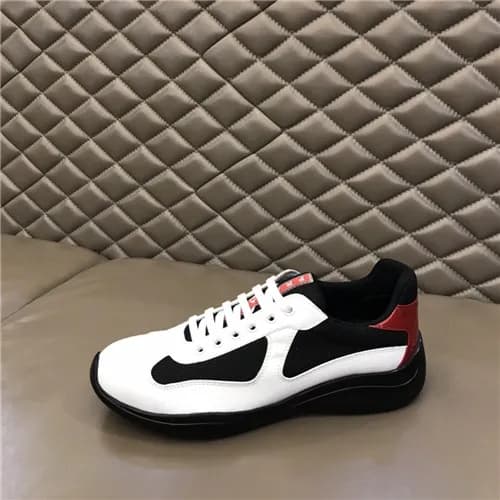 Prada 2021 Men's Leather Sneakers,PRAS0822 - 프… - 1
