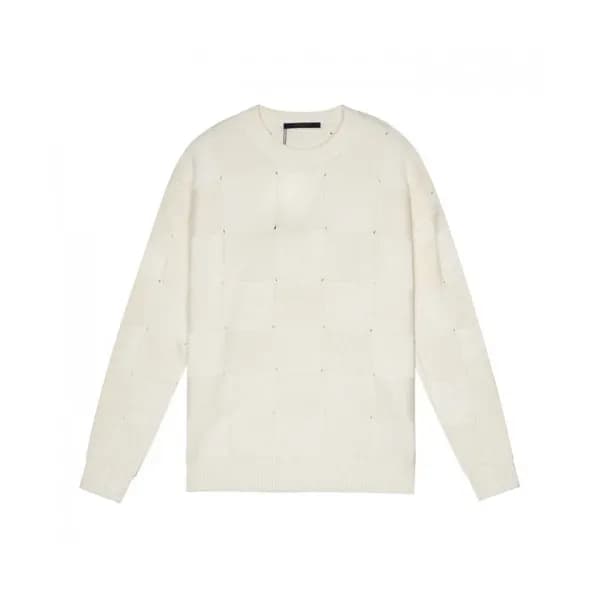 Louis vuitton Mens Casual Wool Sweaters White - 루… - 1