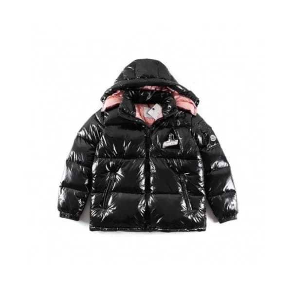 Moncler Mm/Wm Patch Logo Modern Down Padding Blac… - 1