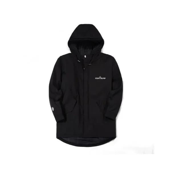 Stone Island Mens Basic Casual Jackets Black - 스… - 1