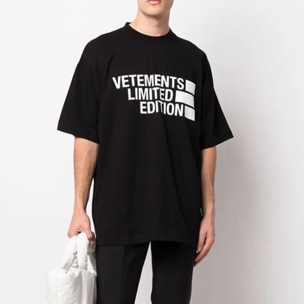 베트멍 남/녀 트렌디 블랙 반팔티 - Unisex Black Tshirts - vet026… - 1