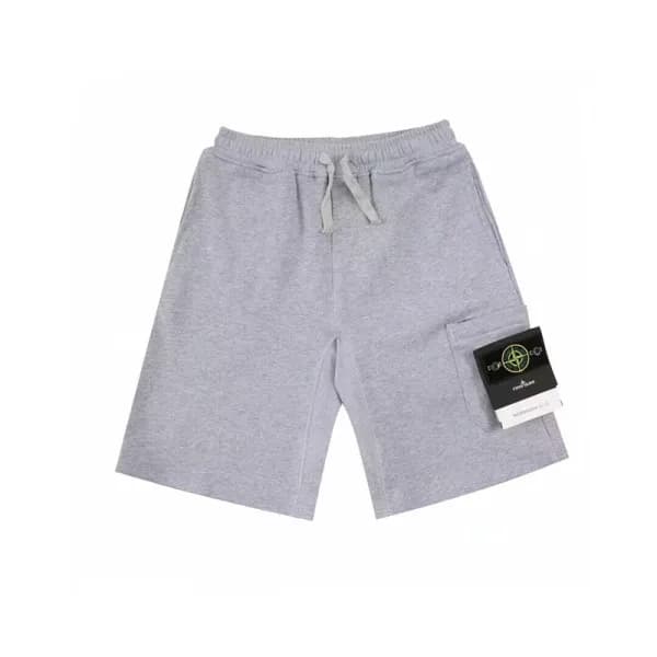 스톤아일랜드 남성 캐쥬얼 그레이 반바지 - Mens Gray Half-pants - st… - 1