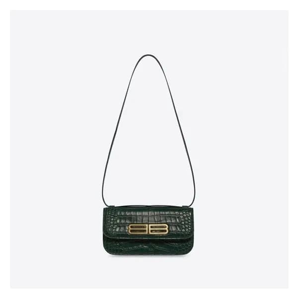 발렌시아가 여성 Gossip 그린 숄더백 - Womens Green Shoulder Bag… - 1