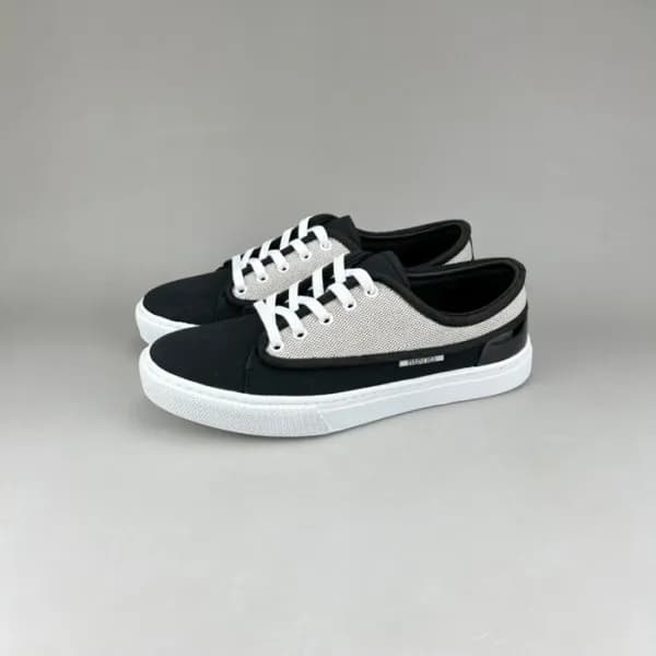 에르메스 남성 클래식 블랙 스니커즈 - Mens Black Sneakers - her084… - 1