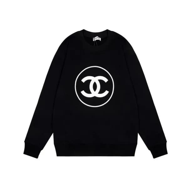 샤넬 남성 캐쥬얼 블랙 맨투맨 - Mens Black Tshirts - cnl0916x - 1