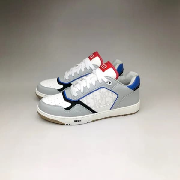 디올 남/녀 캐쥬얼 그레이 스니커즈 - Unisex Gray Sneakers - dio02… - 1