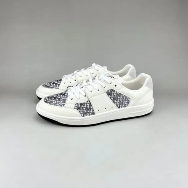 디올 남성 캐쥬얼 화이트 스니커즈 - Mens White Sneakers - dio0204… - 1