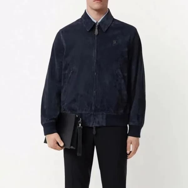 버버리 남성 클래식 블루 자켓 - Burberry Mens Blue Jackets - bu… - 1
