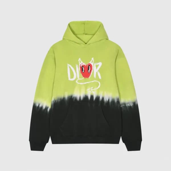 디올 남자 캐쥬얼 그린 후드티 - Dior Mens Green Hoodie - dio021… - 1