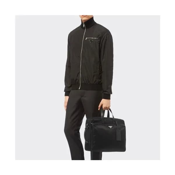 프라다 남성 블랙 서류가방 - Prada Mens Black Tote Bag - pr145… - 1