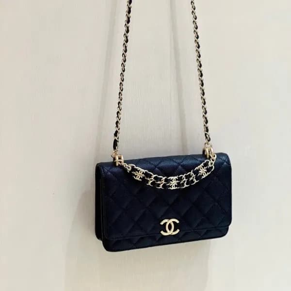 샤넬 여성 블랙 체인백 - Chanel Womens Cross Bag - ch64x - 1